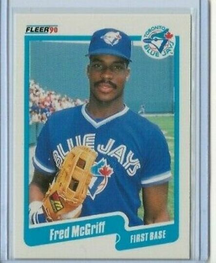 fleer 1990 fred mcgriff